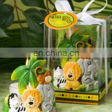 Resin wildlife zoo shaped tealight holder Favors Baby party gifts and favors