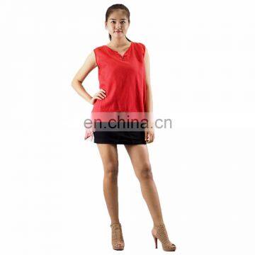 NAPAT Woman V-Neck Blouse New Style Top Summer Wholesale