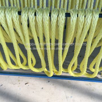 Recomen high strength/ light weight double braided  uhmwpe rope for mooring