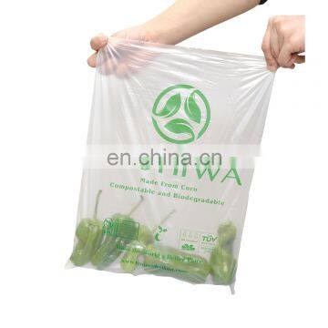200 Pcs/Rolla Plastic Unprinted Produce Bag On A Roll, Bread And Grocery Clear Bag, 1 Roll/Cs.200 Bags