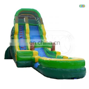 custom made high quality inflatable 24 feet bowling water slide for sale