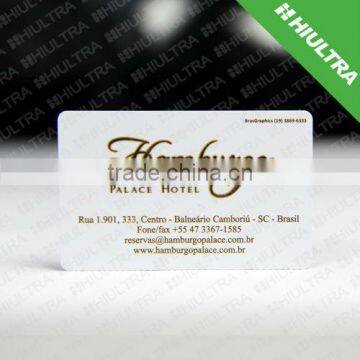 Popular! HF Ultralight PVC Programmable RFID Card With Barcode