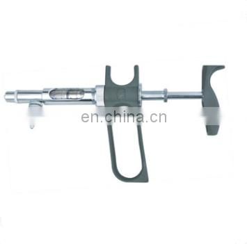 0.1-0.5ml Automatic Adjustable Vaccine SyringeInjection Gun For Pig Goat Sheep Cattle Farming Equipment