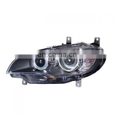 Auto car front head lamp for BMW X6 E71 With HID AFS headlight 2008-2011  63117287014 /63117287013
