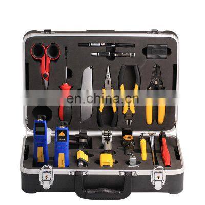 MT-8427 FTTH stripper crimping tool Optical Fiber Splicing Tool Case Box Tool Kit