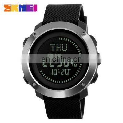 SKMEI 1293 Men Digital Sport Wrist Watches Compass Function Black And Army Green Two Colors Watch