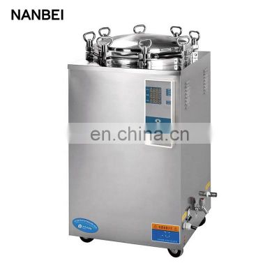 uv sterilizing equipment Digital display vertical autoclave steam sterilizer 100 liter