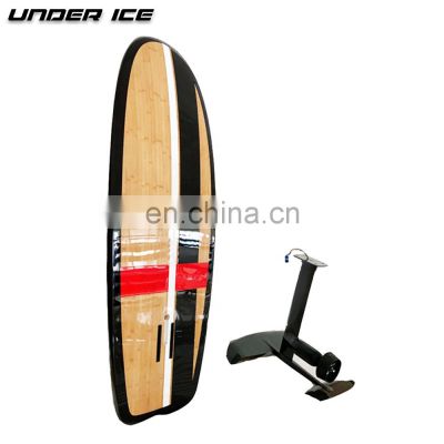 UICE Complete Set E-Foil Electric Hydro Board Surfboard With Bamboo Veener (foil+board)