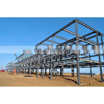 Long Span Space Fast Assembling Steel Frame Metal Building Warehouse