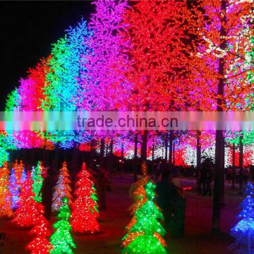 the waterproof artificial Led tree for outdoor decoration