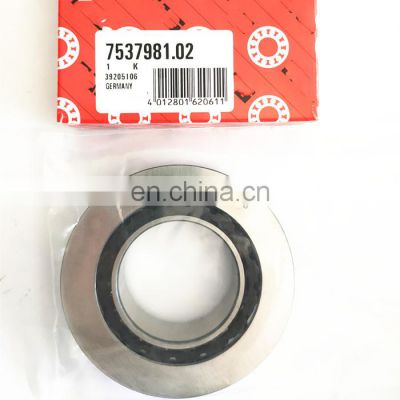 High precision Differential Ball Bearing 7537981.02 size 46x90x19.5mm Auto Bearing 7537981 02 in stock