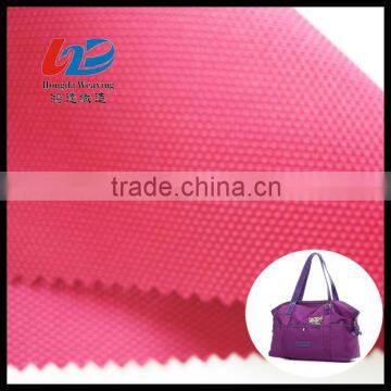 100% Polyester Honey comb Fabric with PU/PVC/PA After treatment Use for bags