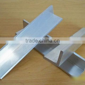 Competitive price high grade quality L shaped aluminum extrusion (L shape aluminum profile, aluminum L angle)