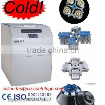 DDL5M floor-standing low-speed compact design cold & large-capacity centrifuge machine of blood with CE