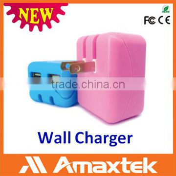 Reasonable Price Universal Wall Socket Dual USB Charger for Portable Charger, iphone Charger