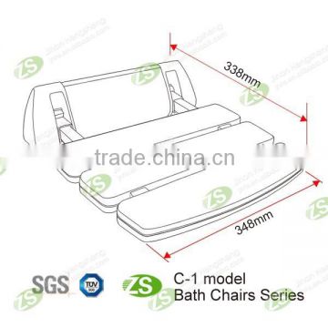 anti-bacterial bath tub safety chair/ new arrival disabled shower seat