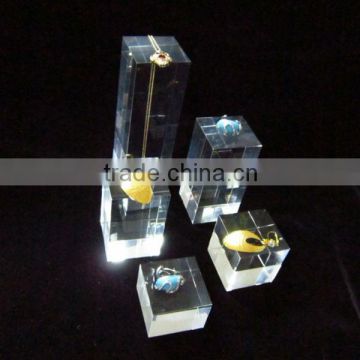 elegant acrylic jewelry display stand(WH-0405)