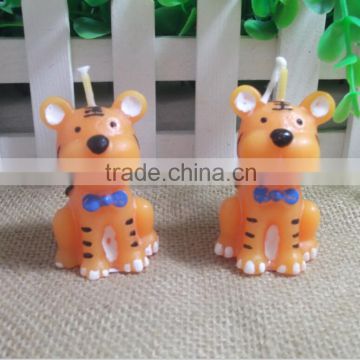 Wax Carve Tiger Shaped Art Candles