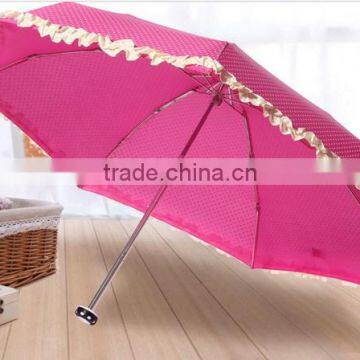 Hot sale popular 2016 new durable folding umbrella