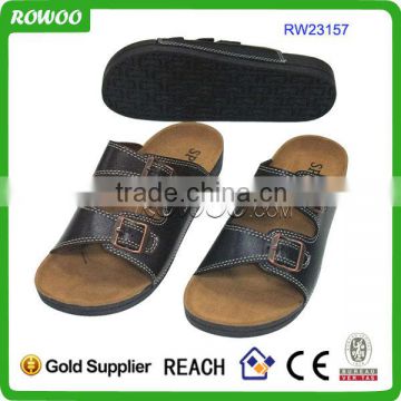 2014 new arrival pupolar cork insole adult sexy slippers for men