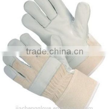 JS201CAWNCow Grain Leather Glove,Safety Glove, cow leather glove, leather working gloves