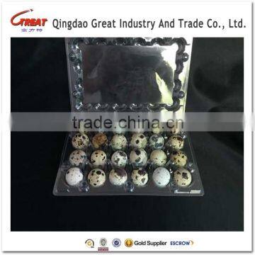 High Quality disposable plastic eggs tray plastic quail egg container 30 acounts