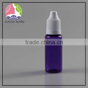 trade assurance E liquid bottles 30ml plastic clear PET long thin needle tip eye dropper bottles with childproof caps eliquid