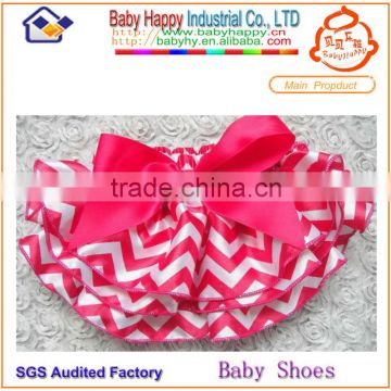 Wholesale Shenzhen Manufacture price Zigzag girl baby bloomer pants