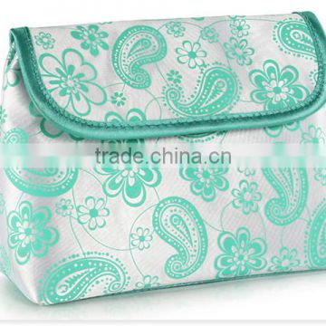 Chinese Traditional Pattern Makeup Standing Up Pouch Bag