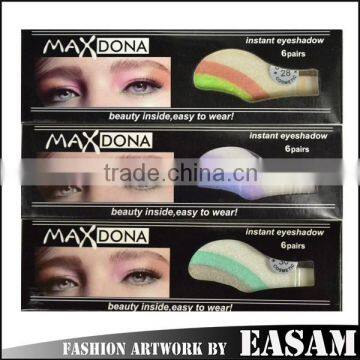 Fashionable sexy makeup eye decoration sticker with eye shadow