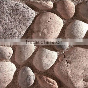 Swimming pool mix polished river stones