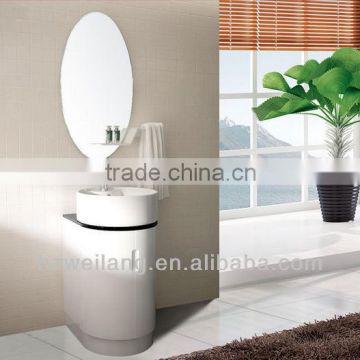 white PVC bathroom cabinet MJ-2132