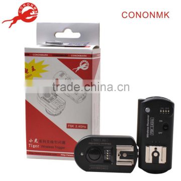 Cononmk 2.4G Tiger Trigger Remote flash trigger wireless switch