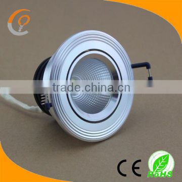 high performance 2/3 years warranty cob led downlighting 75mm hole size 5w 230v