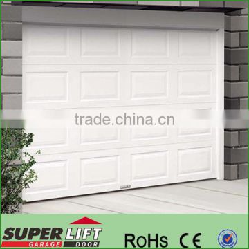 Garage door low price ,cheap auto garage door produced by consective line