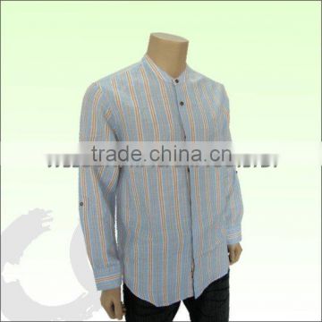 man's yarn dyed shirt