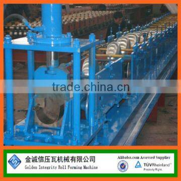 6.5 inch U shape gutter making machine