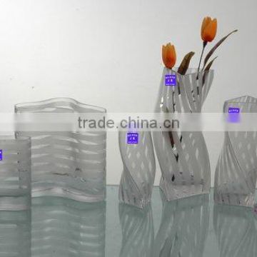 fascinating ground glass vase