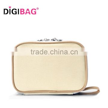 2016 Hot Selling Fashion Promotional cosmetic bag Canvas Cosmetic Bag Canvas Toiletry Bag for Travel