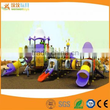 Spain kids outdoor play set slide public playground equipment for sale