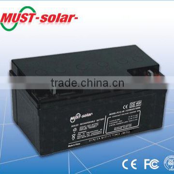 <MUST Solar>Cheap Price for Battery 12v 200Ah