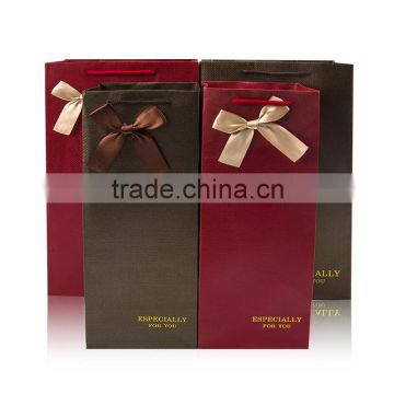 China Paper Bag With Logo Print Manufactures Popular Customized Gift Paper Bag