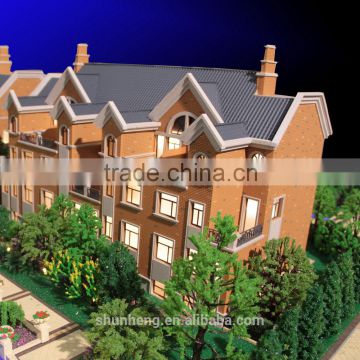 Townhouse architectural model builder