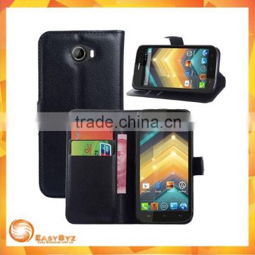 Factory Price Leather Mobile Phone Case for Wiko Barry