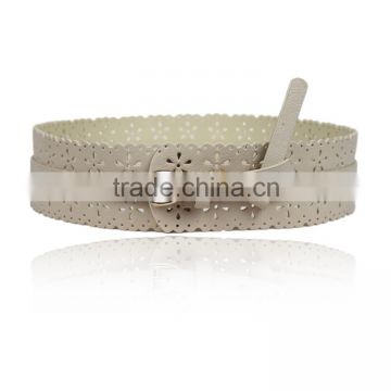 Custom fashion ladies wide belt for dresses belt China supplier high quality belt
