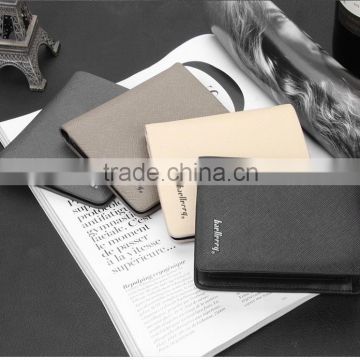 custom pu leather beallerry mens wallet for men
