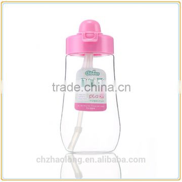 350ml small sports water bottle for kids with straw