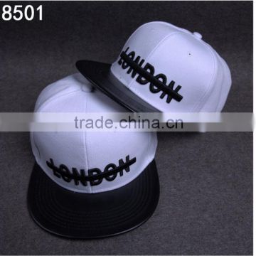 Wholesale Snapback Hats Custom Embroidery Flat Brim Snap Back Caps And Hats