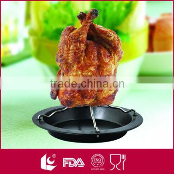 Chicken roaster with back ware