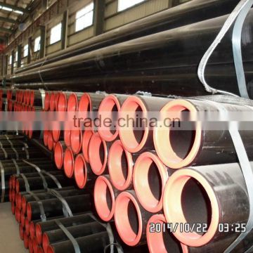 api 5l x52 erw carbon steel line pipe beveled